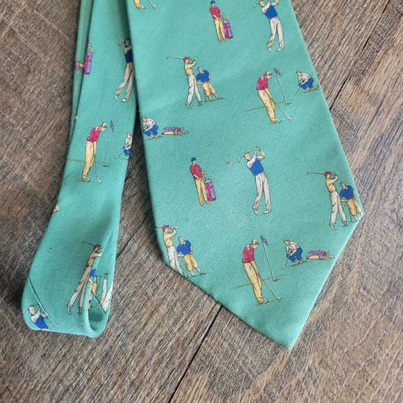 Polo Ralph Lauren Other - Polo Ralph Lauren Neck Tie Golf Themed